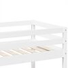 vidaXL Bunk Bed White 90x190 cm Solid Wood Pine