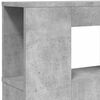 vidaXL LED Headboard Concrete Grey 220x18.5x103.5 cm Engineered Wood