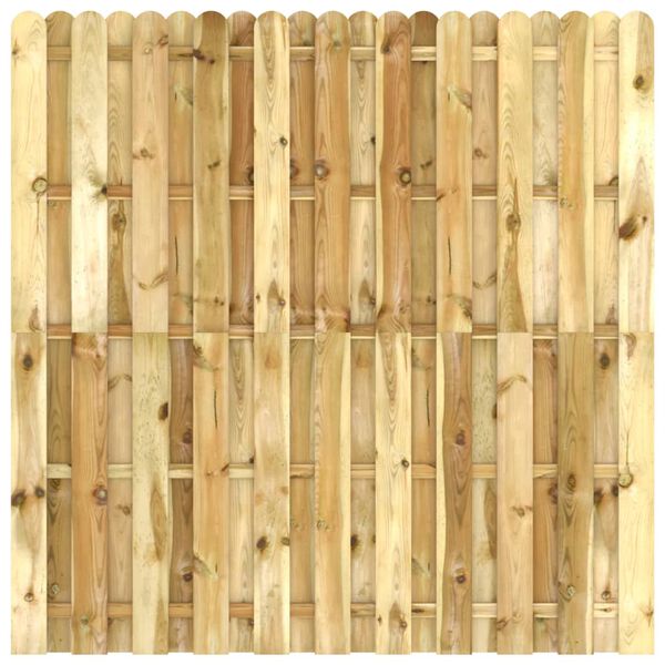 vidaXL Fence Panel Impregnated Pinewood 180x170 cm