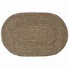 vidaXL Rug Natural and Black 122 x 183 cm Jute