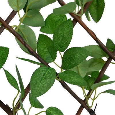 vidaXL Artificial Ivy Trellis Expandable Green 180x30 cm