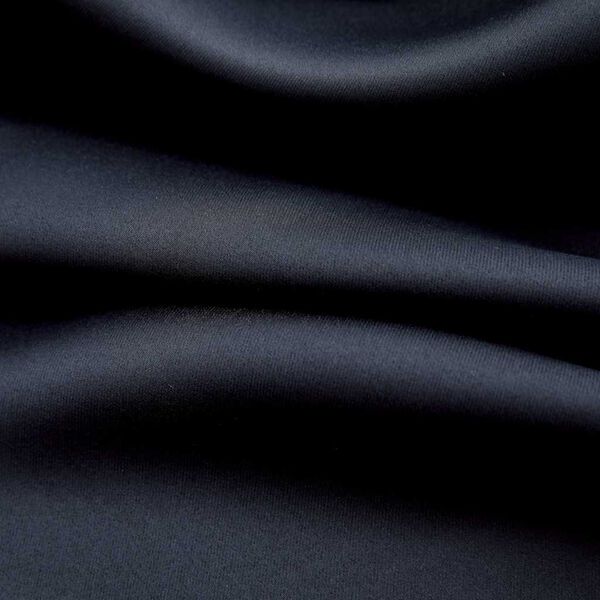 vidaXL Blackout Curtain with Metal Rings Black 290x245 cm