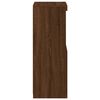 vidaXL Sideboard with LED Lights Brown Oak 41x37x100 cm