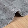 vidaXL Shaggy Rug High Pile NAVARRA Light Grey 240x240 cm Polyester