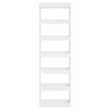 vidaXL Book Cabinet/Room Divider White 60x30x198 cm