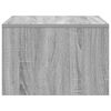 vidaXL Wall-Mounted Desk Grey Sonoma 60 x 45 x 30 cm Engineered Wood