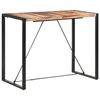 vidaXL Bar Table 140x70x110 cm Solid Acacia Wood
