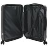 vidaXL Suitcase Set with Lock 3 pcs Dark grey 50 x 31 x 78 cm