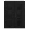 vidaXL Wall Mounted Cabinets 2 pcs Black oak 69.5 x 34 x 90 cm