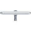 vidaXL 360&deg; Shower Drain with Slim Model Silver 50 cm