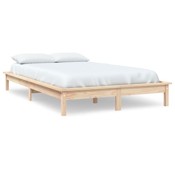 vidaXL Bed Frame without Mattress 120x200 cm Solid Wood