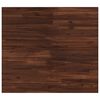 vidaXL Rectangular Table Top 80 x 80 x 3.2 cm Square Solid Acacia Wood