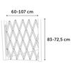FLAMINGO Extendable Dog Barrier Mont Wooden 107x83 cm