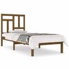 vidaXL Bed Frame without Mattress Honey Brown 90x200 cm Solid Wood Pine