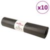 vidaXL Bin Bags 250 pcs Black 120 L