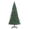 vidaXL Artificial Pre-lit Christmas Tree with Ball Set Green 500 cm