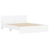 vidaXL Bed Frame without Mattress White 140x200 cm