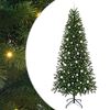 vidaXL Artificial Christmas Tree Green 240 cm PE and PVC