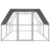 vidaXL Chicken Cage 3x6x2 m Galvanised Steel