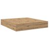 vidaXL Storage Bed Frame Artisan Oak 200 x 200 cm Engineered Wood