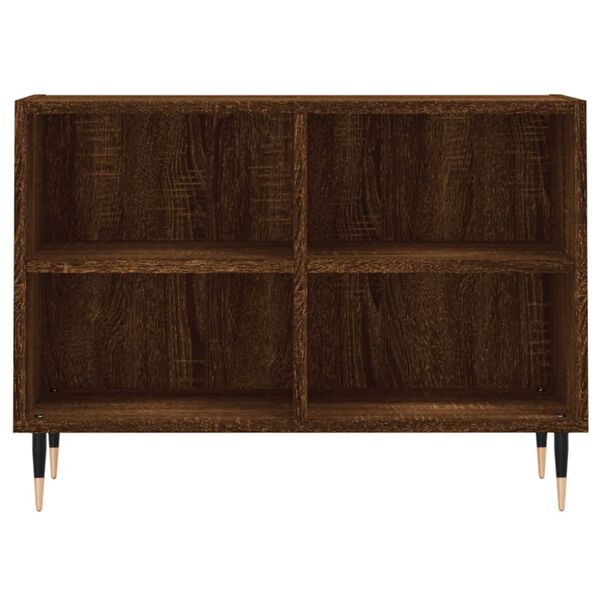 vidaXL TV Cabinet Brown Oak 69.5x30x50 cm Engineered Wood