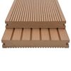vidaXL Decking Board 6 pcs Teak WPC