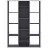 vidaXL Room Divider/Book Cabinet Grey 100x24x140 cm Engineered Wood