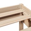 vidaXL Bed Frame without Mattress 120x190 cm Small Double Solid Wood Pine