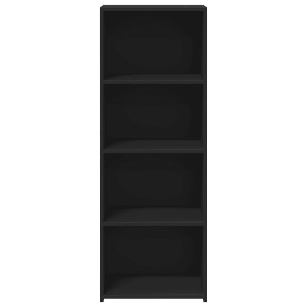 vidaXL Highboard Black 45x41x124 cm Engineered Wood