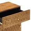 vidaXL Bedside Cabinet 50x33x60 cm Solid Wood Mango