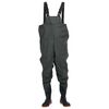 vidaXL Chest Waders with Boots Dark Green Size 39