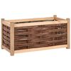 vidaXL Garden Raised Bed 80x40x40 cm Solid Pine Wood