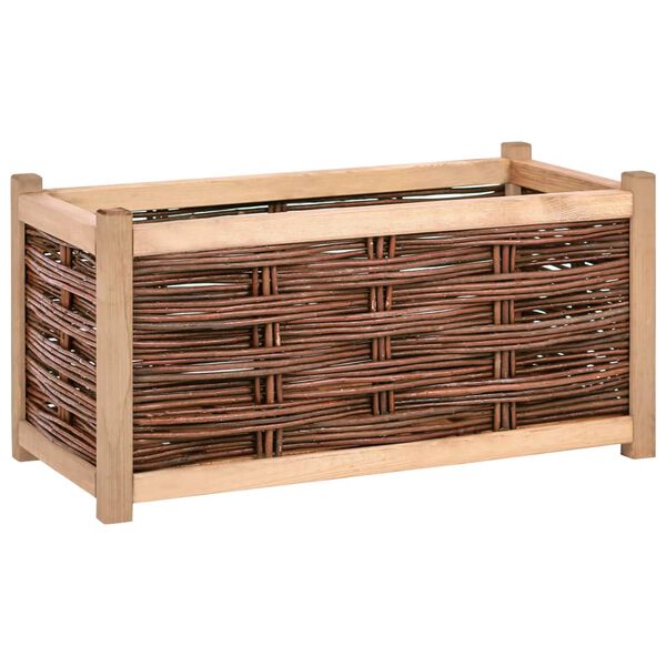 vidaXL Garden Raised Bed 80x40x40 cm Solid Pine Wood