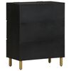 vidaXL Sideboard Black 60x33x75 cm Engineered Wood