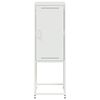 vidaXL Highboard White 36x39x107 cm Steel