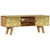 vidaXL TV Cabinet Solid Mango Wood 120x30x45 cm