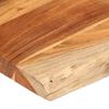 vidaXL Table Top 110x80x3.8 cm Rectangular&nbsp;Solid Wood Acacia Live Edge