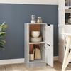 vidaXL Sideboard Concrete Grey 30x30x70 cm Engineered Wood