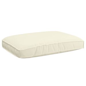 vidaXL Pallet Cushion for suitable for Seat Cream 120 x 80 x 12 cm