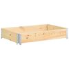 vidaXL Raised Bed 80x120 cm Solid Pine Wood