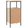 vidaXL Bedside Cabinets 2 pcs Sonoma Oak 41x31x80 cm Engineered Wood