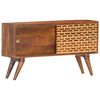 vidaXL Sideboard Honey Brown 88x24x50 cm Solid Mango Wood