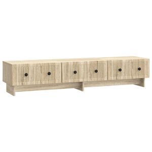 vidaXL TV Cabinet Sonoma Oak 147 x 34.5 x 30 cm Engineered Wood