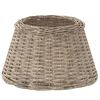 vidaXL Lamp Shade Brown &Oslash;50x30 cm Wicker