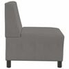 vidaXL Modular Sofa Unit Armless Light Grey 55 x 74 x 82 cm