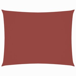 vidaXL Sunshade Sail Oxford Fabric Rectangular 2x4 m Terracotta