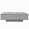 vidaXL Coffee Table Grey Sonoma 100x100x31 cm Engineered Wood