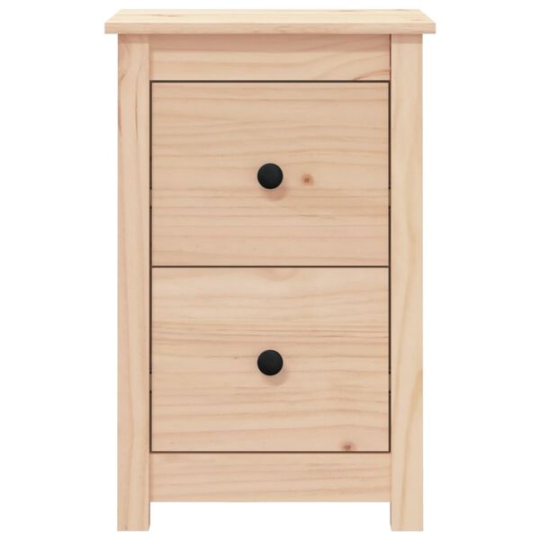 vidaXL Bedside Cabinets 2 pcs 40x35x61.5 cm Solid Wood Pine