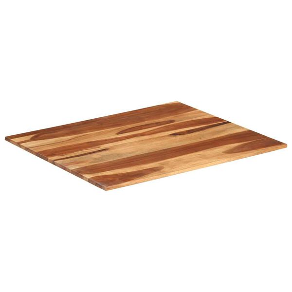 vidaXL Table Top Solid Wood Acacia 15-16 mm 70x80 cm