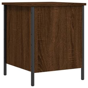 vidaXL Storage Bench Brown Oak 40x42,5x50 cm Engineered Wood